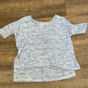 OLIVE + OAK striped short sleeve shirt